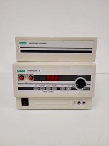 Thumbnail image of Bio-Rad RF Gene Pulser System with Capacitance Extender II  Model: XT55-2107 Lab
