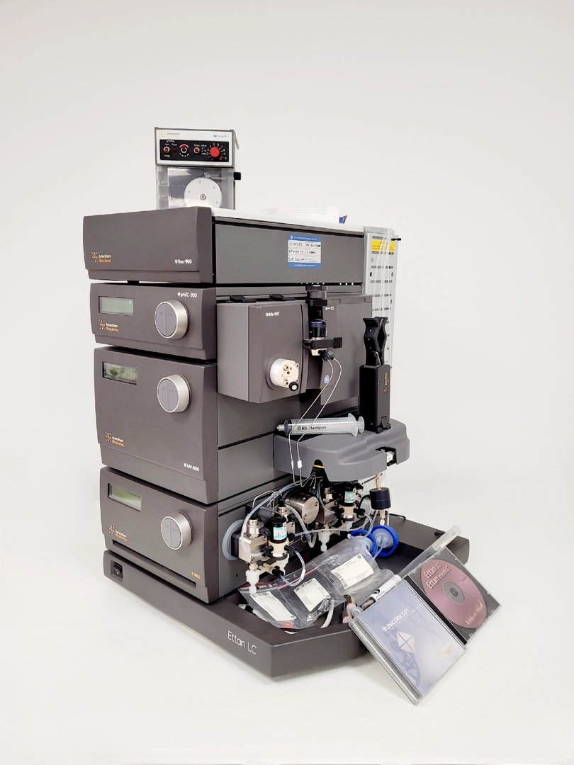 Image of Amersham Biosciences Ettan LC 900 FPLC System Lab