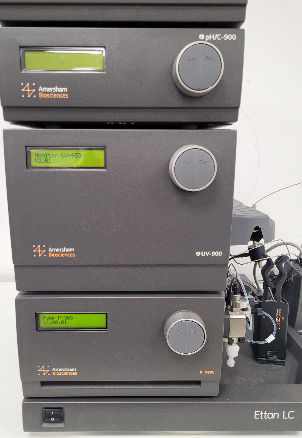 Image of Amersham Biosciences Ettan LC 900 FPLC System Lab