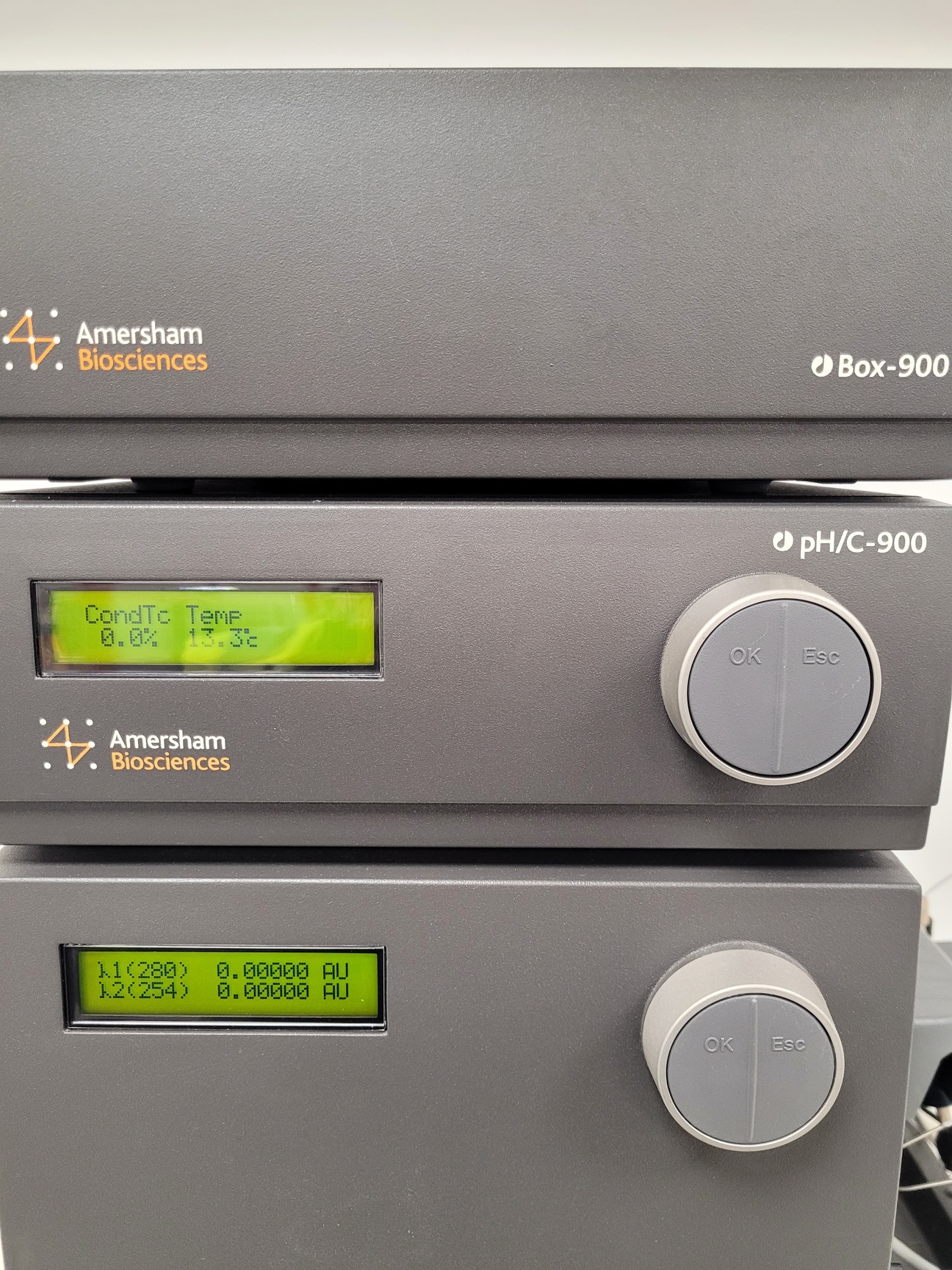 Image of Amersham Biosciences Ettan LC 900 FPLC System Lab
