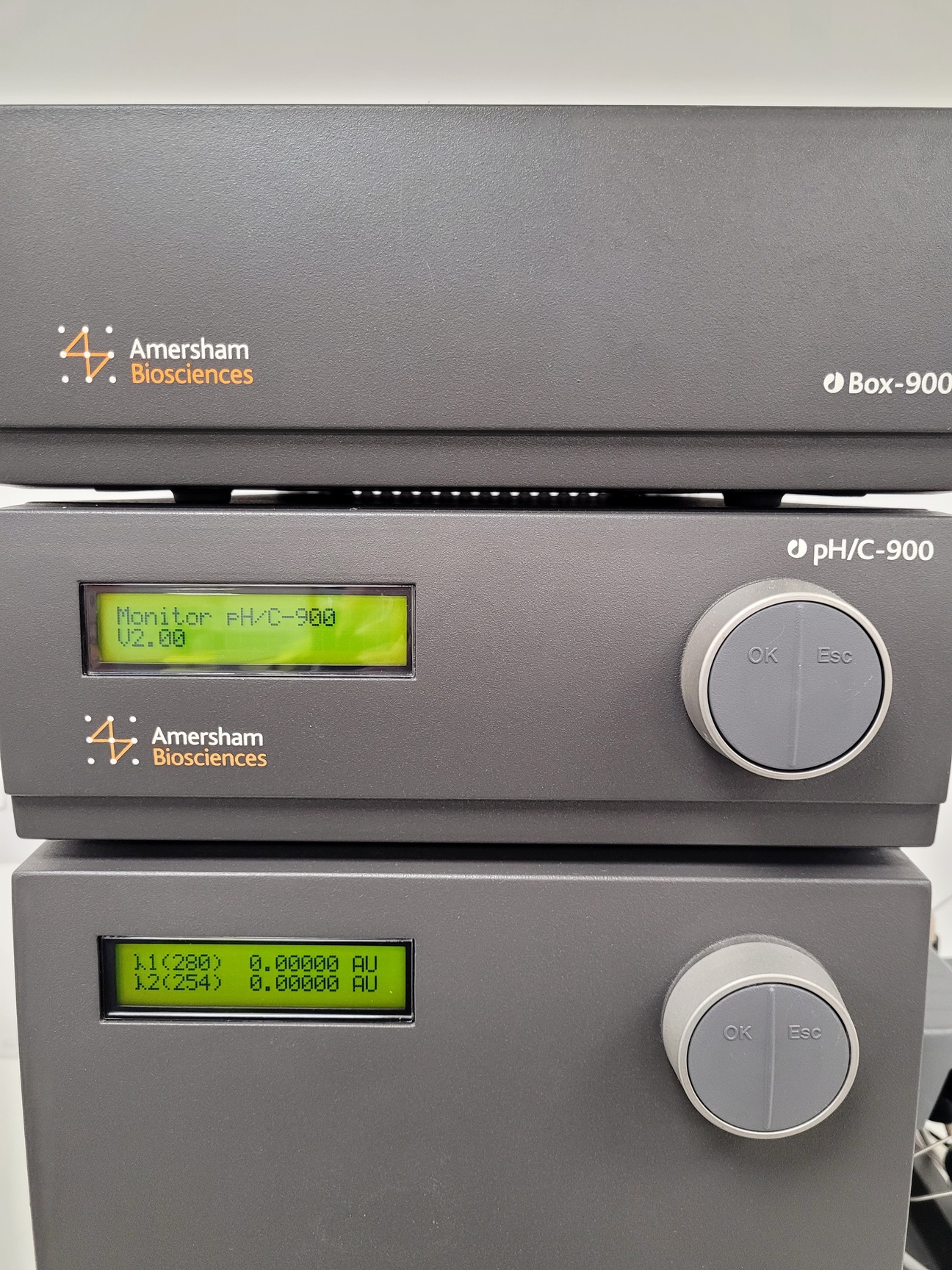 Image of Amersham Biosciences Ettan LC 900 FPLC System Lab