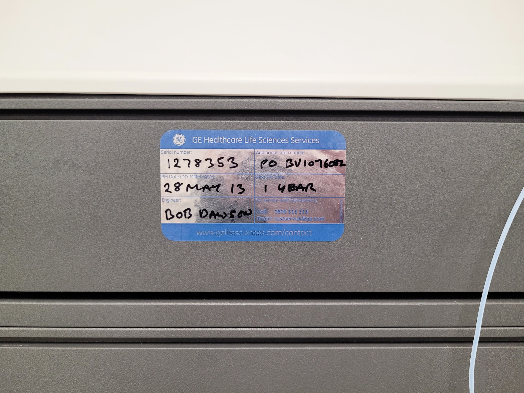 Image of Amersham Biosciences Ettan LC 900 FPLC System Lab