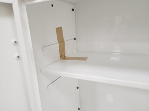 Thumbnail image of COSHH Acid/Alkali Double Door Storage Cabinet with Keys D38 W108 H64cm Lab