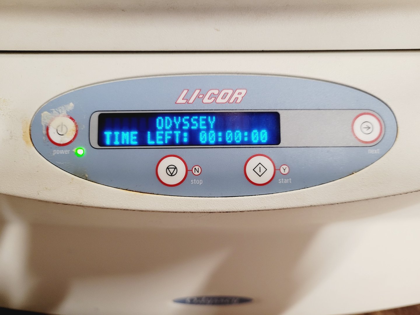 Image of LI Cor Odyssey Infared Imaging System  Model - 9120 Lab