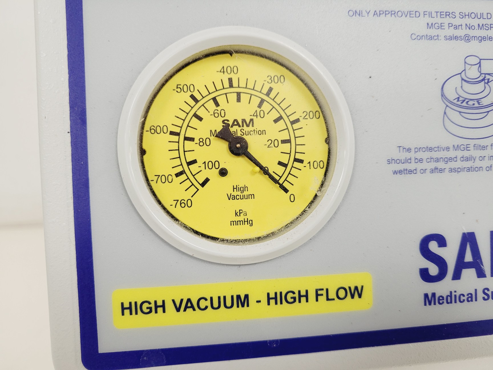 Image of SAM Medical Suction Portable Suction Pump  Model - SAM 12 Lab