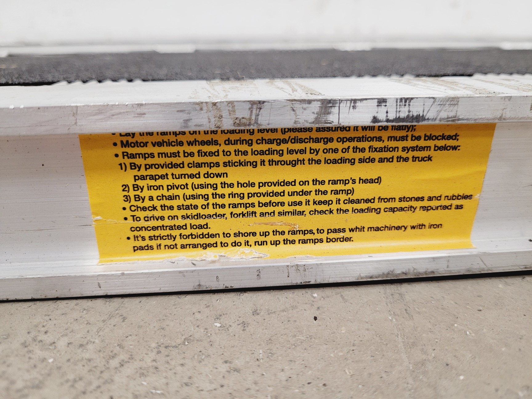 Image of Motor Vehicle Wheel Ramps L249 x W32 x H5.5cm (Listing is for the Pair)