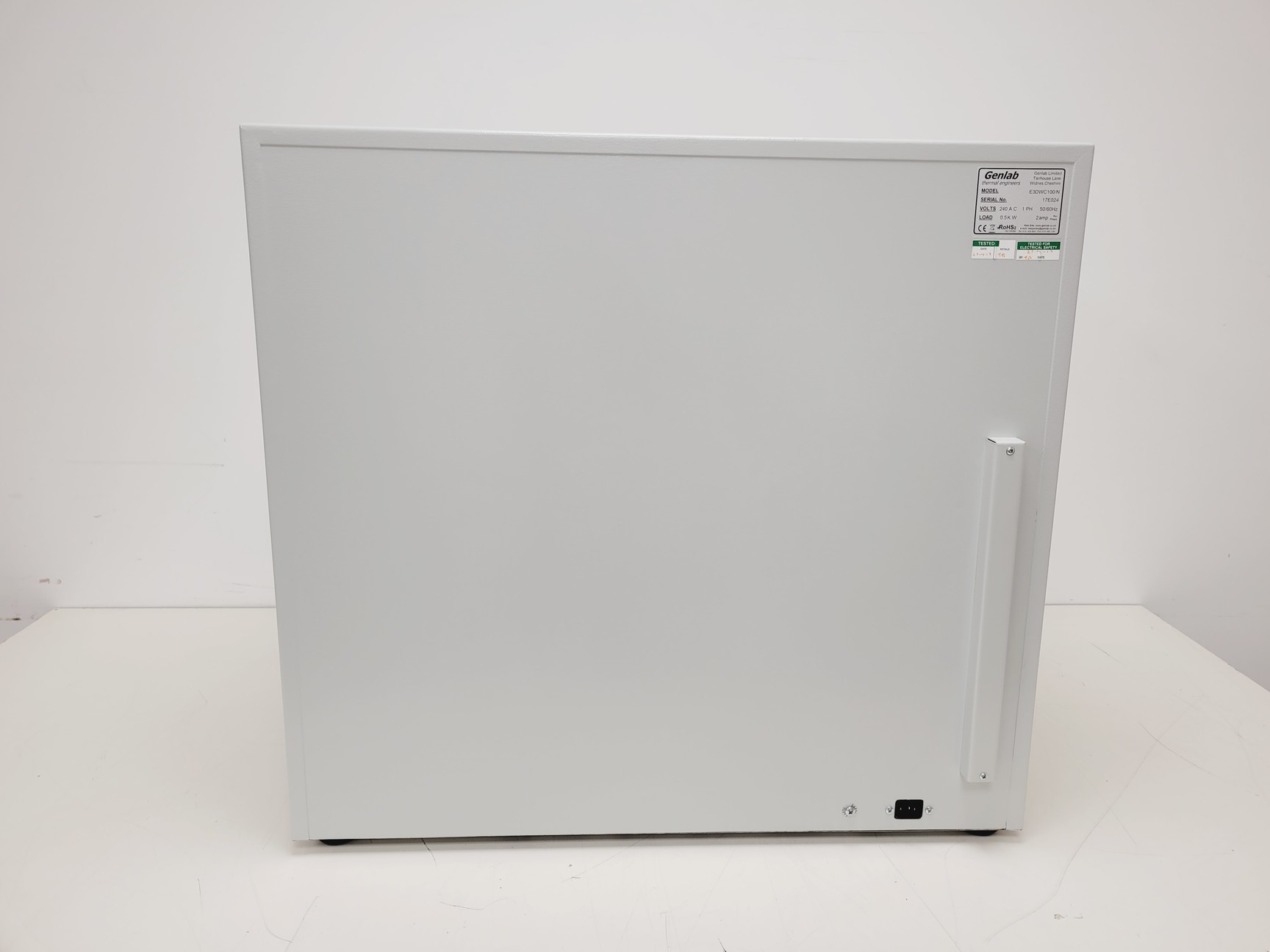 Image of Genlab E3 Laboratory Drying Cabinet Oven  Model - E3DWC100/N Lab