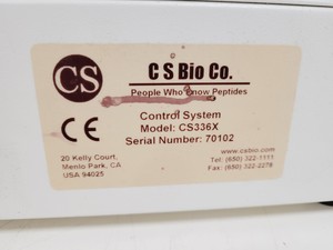 Thumbnail image of CS Bio Peptide Synthesizer Division System  Model - CS336X with Software Lab