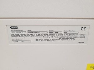 Thumbnail image of Bio-Rad Molecular Imager Fx Isotope Imaging System with Screen Eraser-K Lab