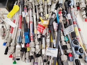 Thumbnail image of Large Lot of HPLC Columns - Waters, Agilent, Shandon, HiChrom, Whatman Lab
