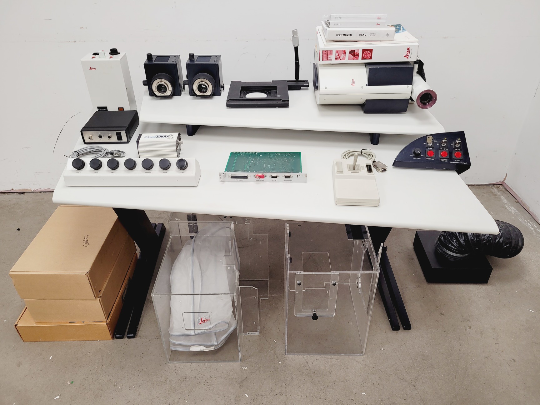 Image of Leica Microsystems Type - TCS SP2 Confocal Microscope System Parts