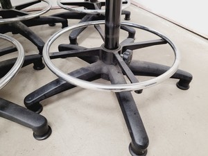 Thumbnail image of Set of 10 Laboratory/Office Stools/Chairs - Black - Height Adjustable