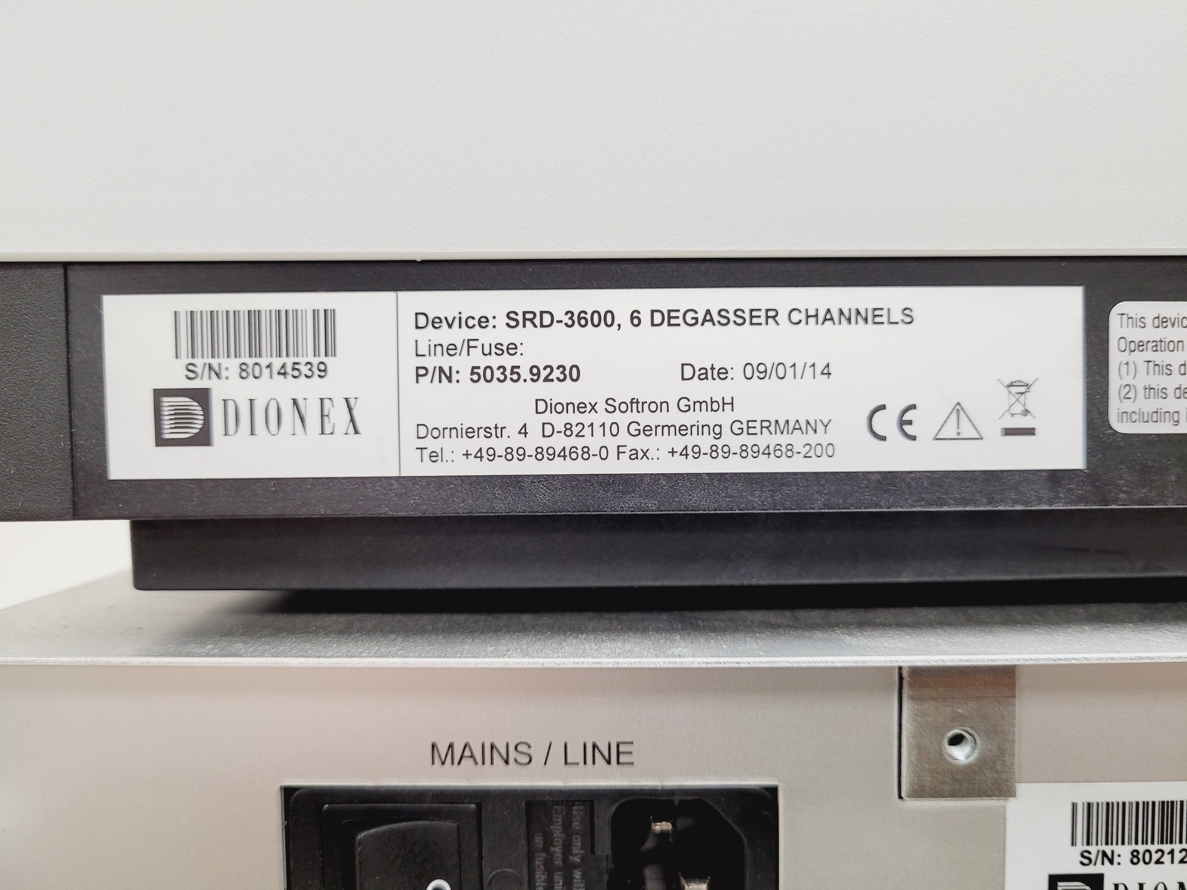 Image of Thermo Dionex UltiMate 3000 HPLC System Lab Spares/Repairs