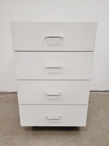 Thumbnail image of 4 x White Laboratory Cupboards/Cabinets & Drawers Lab