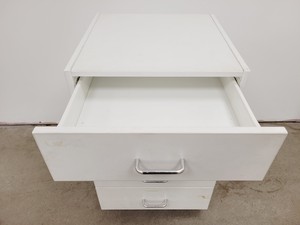 Thumbnail image of 4 x White Laboratory Cupboards/Cabinets & Drawers Lab