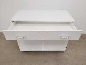 Thumbnail image of 4 x White Laboratory Cupboards/Cabinets & Drawers Lab