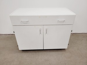 Thumbnail image of 4 x White Laboratory Cupboards/Cabinets & Drawers Lab