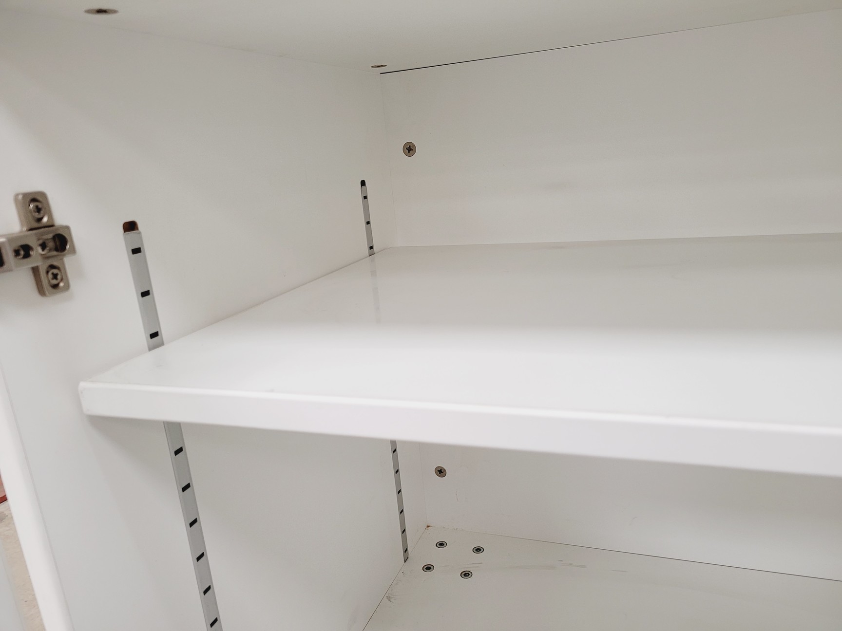 Image of White Laboratory Cupboard/Cabinet & Chest of Drawers Set Lab