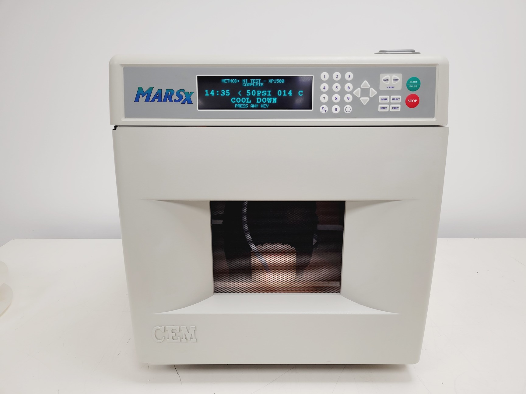 Image of CEM MarsX Microwave Digestion Oven  Model no. 907610 Lab