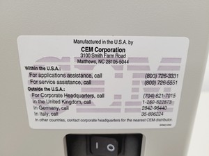 Thumbnail image of CEM MarsX Microwave Digestion Oven  Model no. 907610 Lab