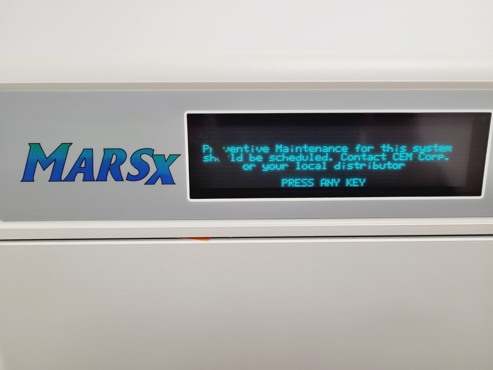 Image of CEM MarsX Microwave Digestion Oven  Model no. 907610 Lab
