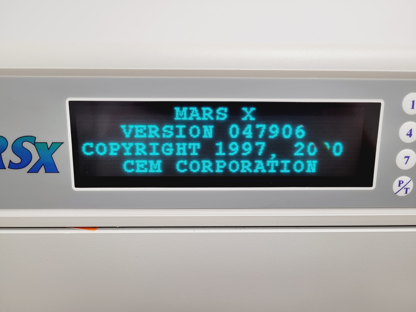 Image of CEM MarsX Microwave Digestion Oven  Model no. 907610 Lab