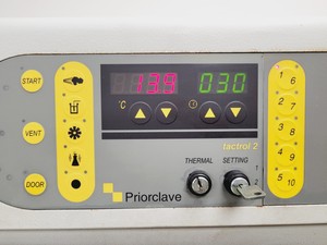 Thumbnail image of Priorclave Laboratory Benchtop Autoclave  Type - PS/MVA/C40 Lab