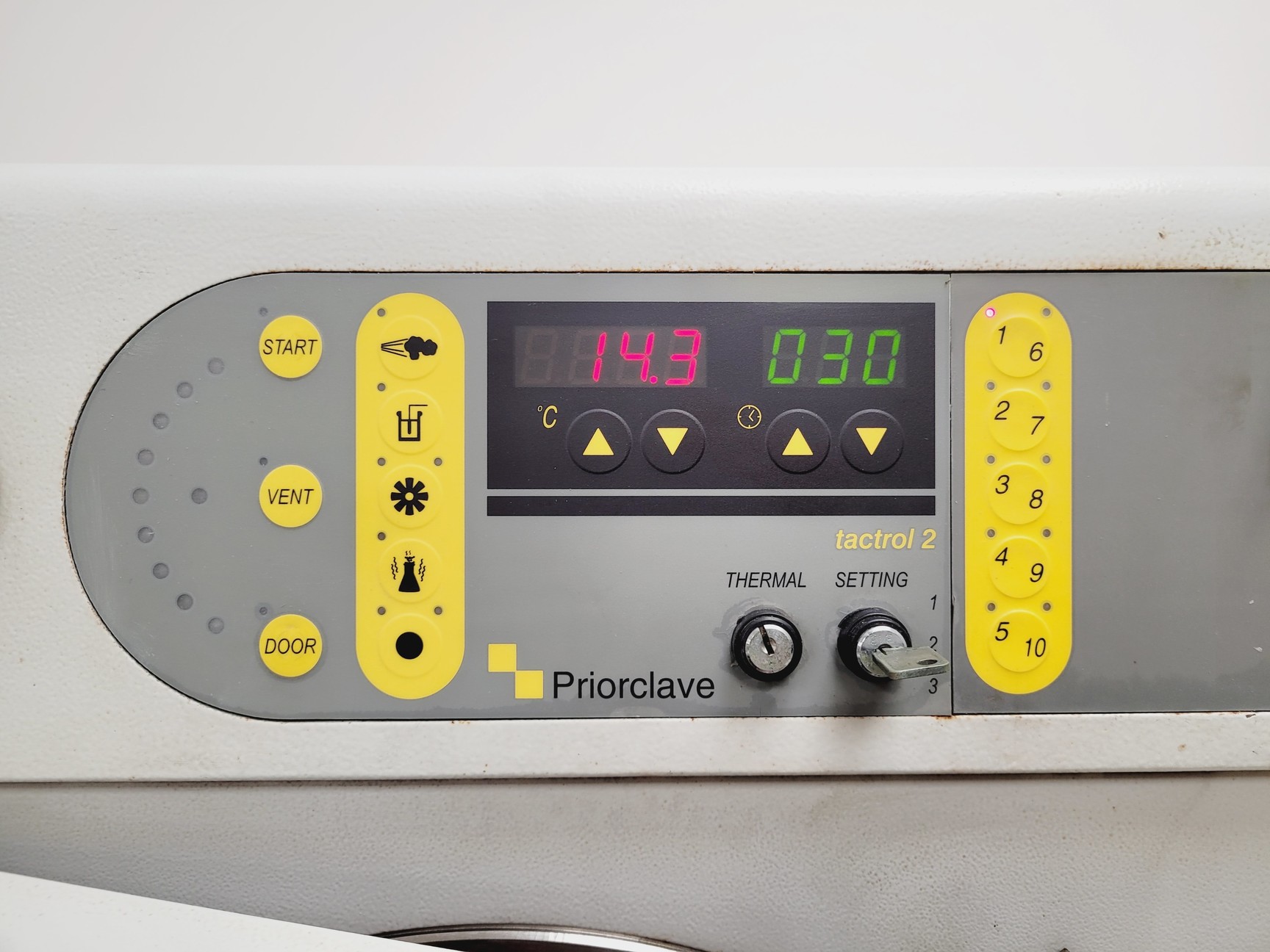 Image of Priorclave Laboratory Benchtop Autoclave  Type - PS/MVA/C40 Lab