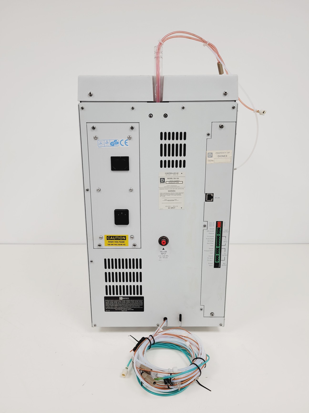 Image of Dionex Ion Chromatograpy System - DX-120,  AS40-1 with Software & Accessories 