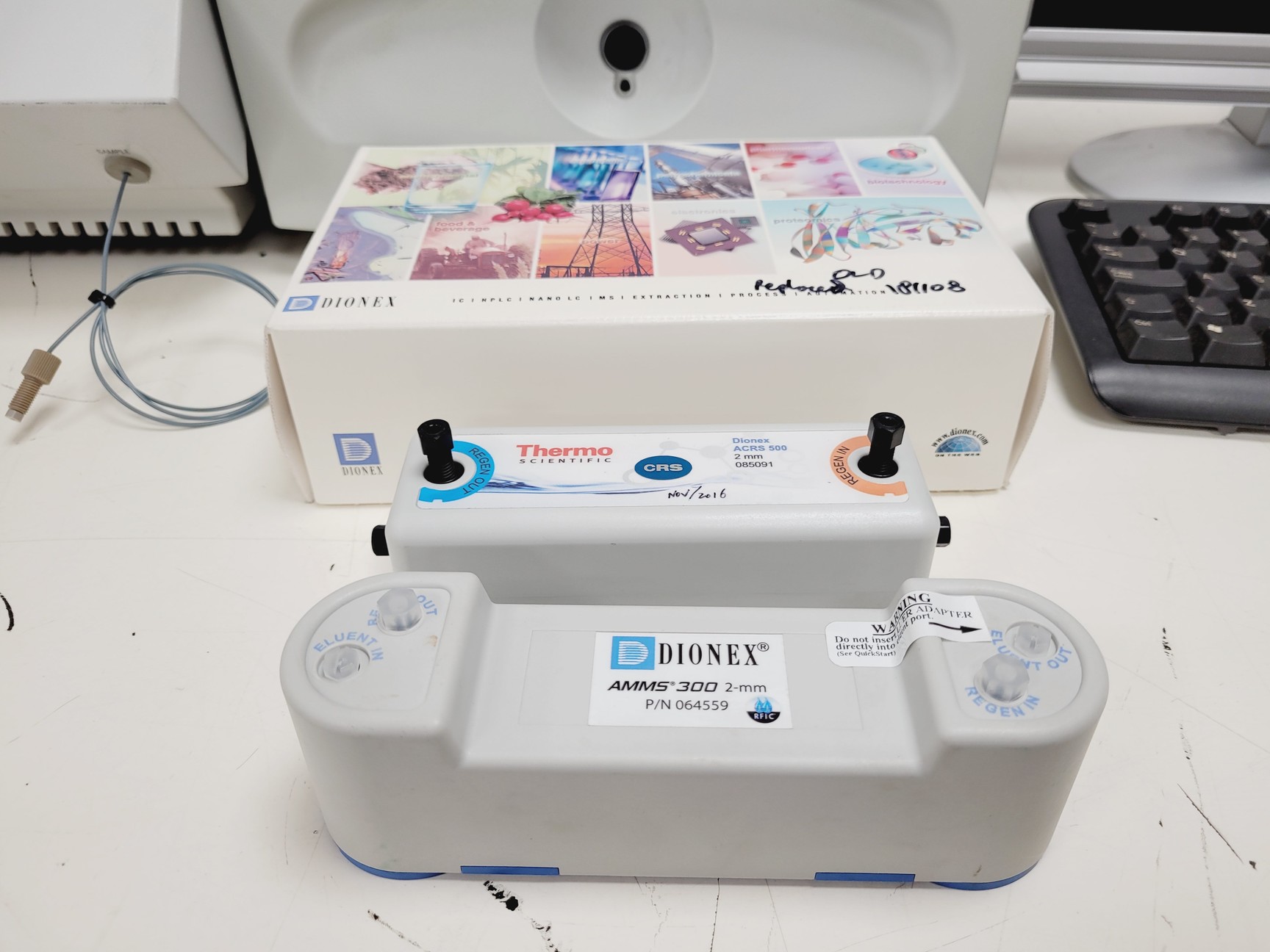 Image of Dionex Ion Chromatograpy System - DX-120,  AS40-1 with Software & Accessories 