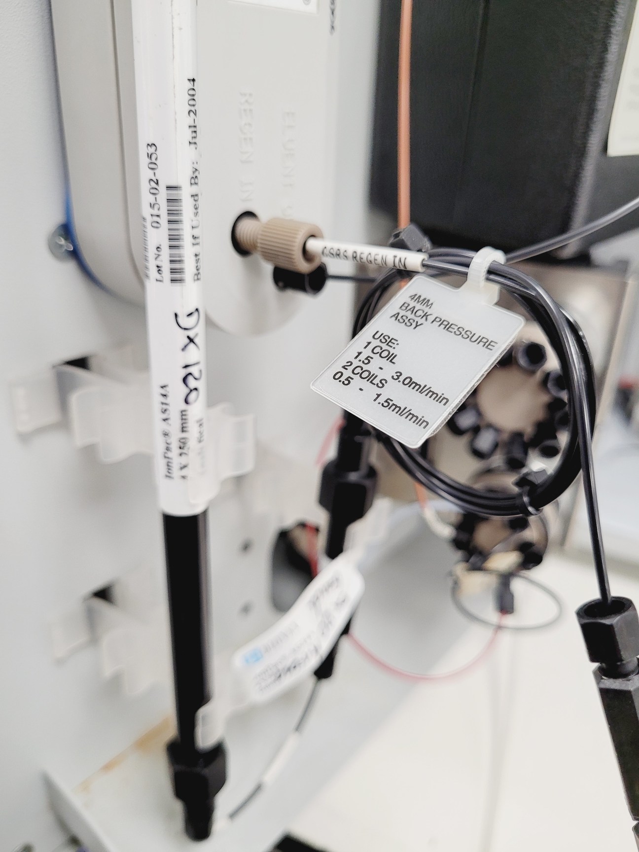 Image of Dionex Ion Chromatograpy System - DX-120,  AS40-1 with Software & Accessories 