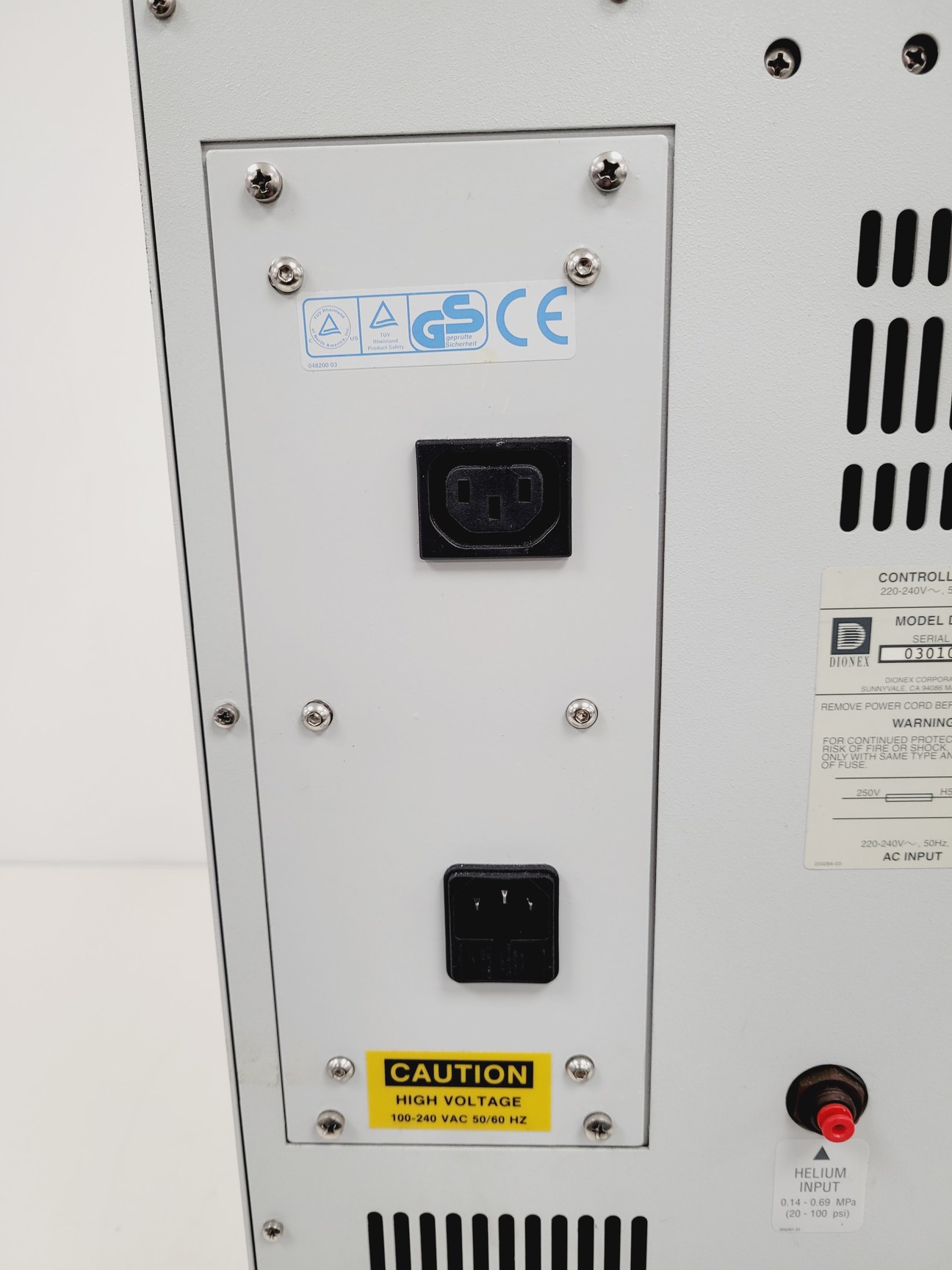 Image of Dionex Ion Chromatograpy System - DX-120,  AS40-1 with Software & Accessories 