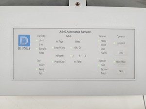 Thumbnail image of Dionex Ion Chromatograpy System - DX-120,  AS40-1 with Software & Accessories 