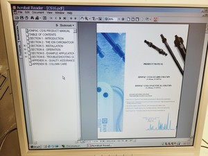Thumbnail image of Dionex Ion Chromatograpy System - DX-120,  AS40-1 with Software & Accessories 
