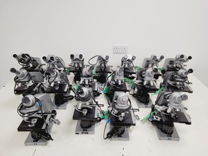 Thumbnail image of Job Lot of 17 Reichert Laboratory Compound Binocular Microscopes Lab