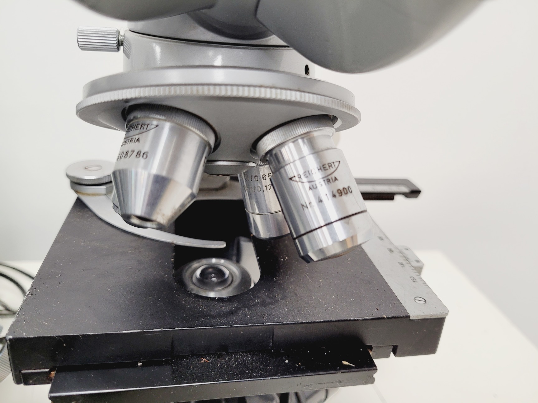 Image of Job Lot of 17 Reichert Laboratory Compound Binocular Microscopes Lab