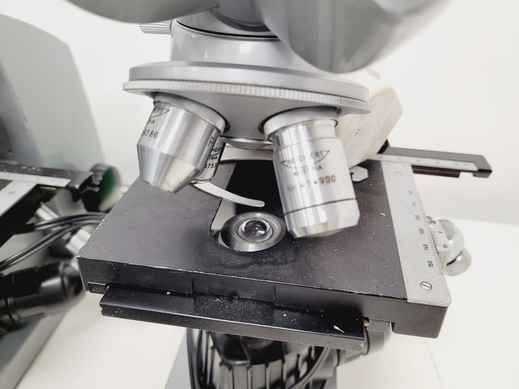 Image of Job Lot of 17 Reichert Laboratory Compound Binocular Microscopes Lab
