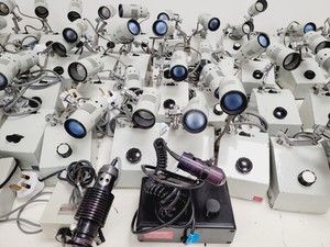 Thumbnail image of 57 x Microscope Lamps/Light Sources Lab