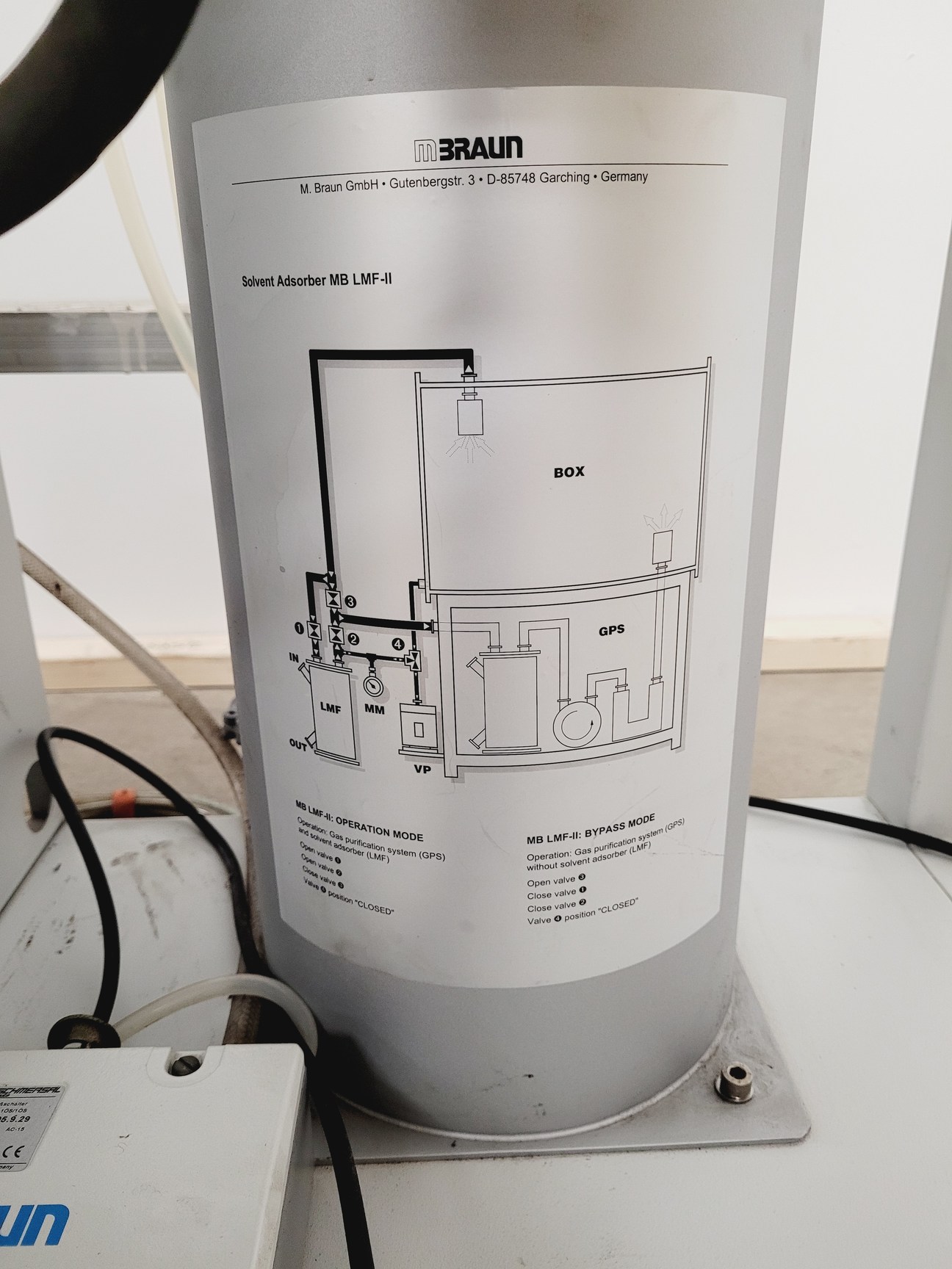 Image of MBraun Labmaster 130 Laboratory Glove Box Lab