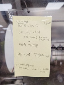 Thumbnail image of MBraun Labmaster 130 Laboratory Glove Box Lab