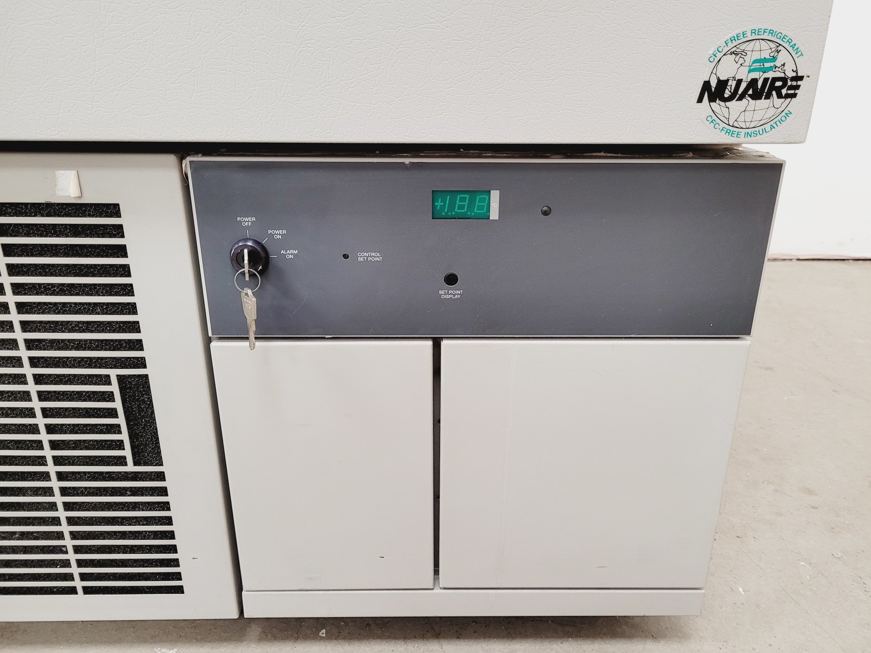Image of Nuaire -86 Ultra Low Temperature Laboratory Freezer  Model no. NU-6621W36 Lab