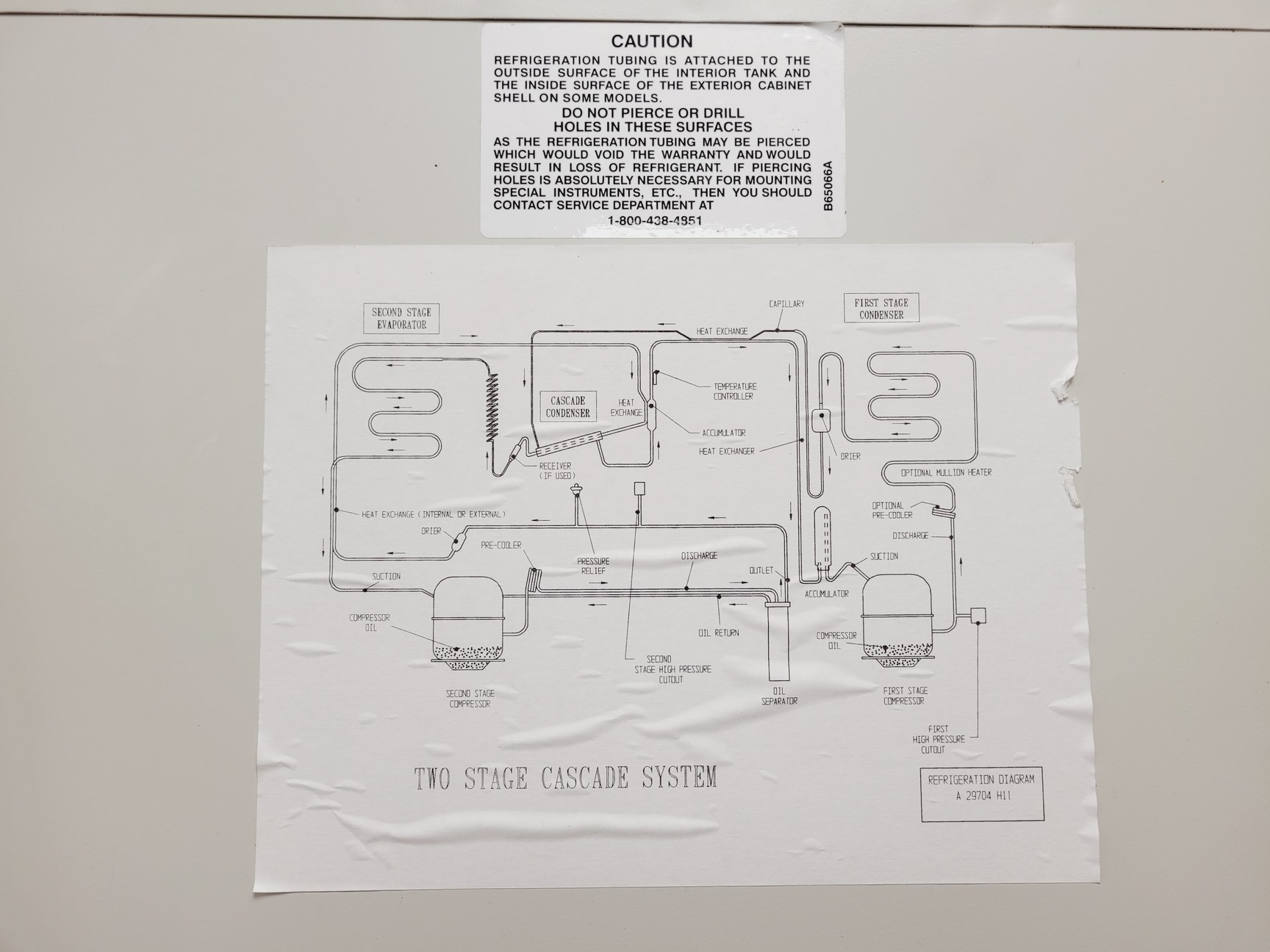 Image of Nuaire -86 Ultra Low Temperature Laboratory Freezer  Model no. NU-6621W36 Lab