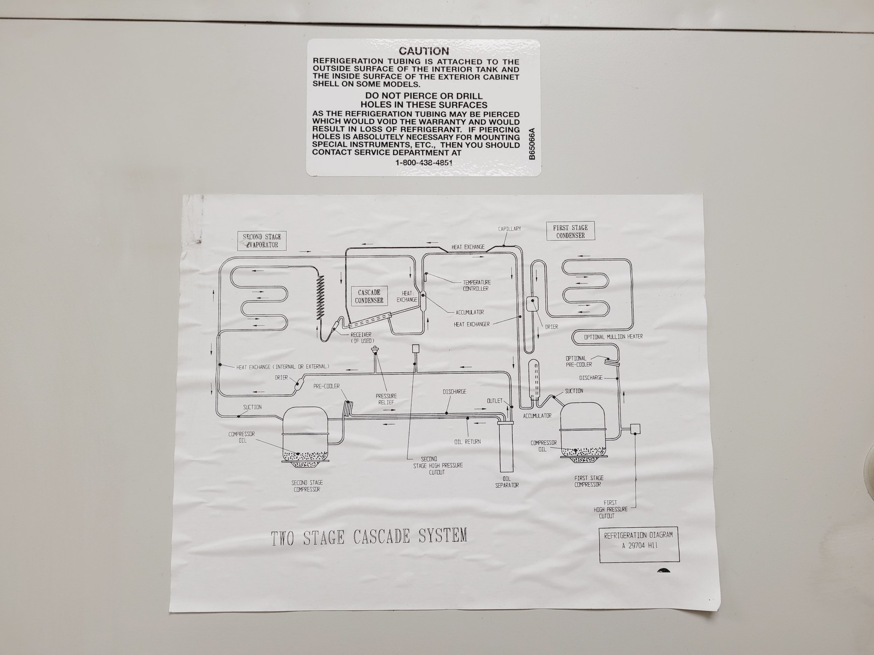 Image of Nuaire -86 Ultra Low Laboratory Freezer  Model no. NU-6617 W36 Lab