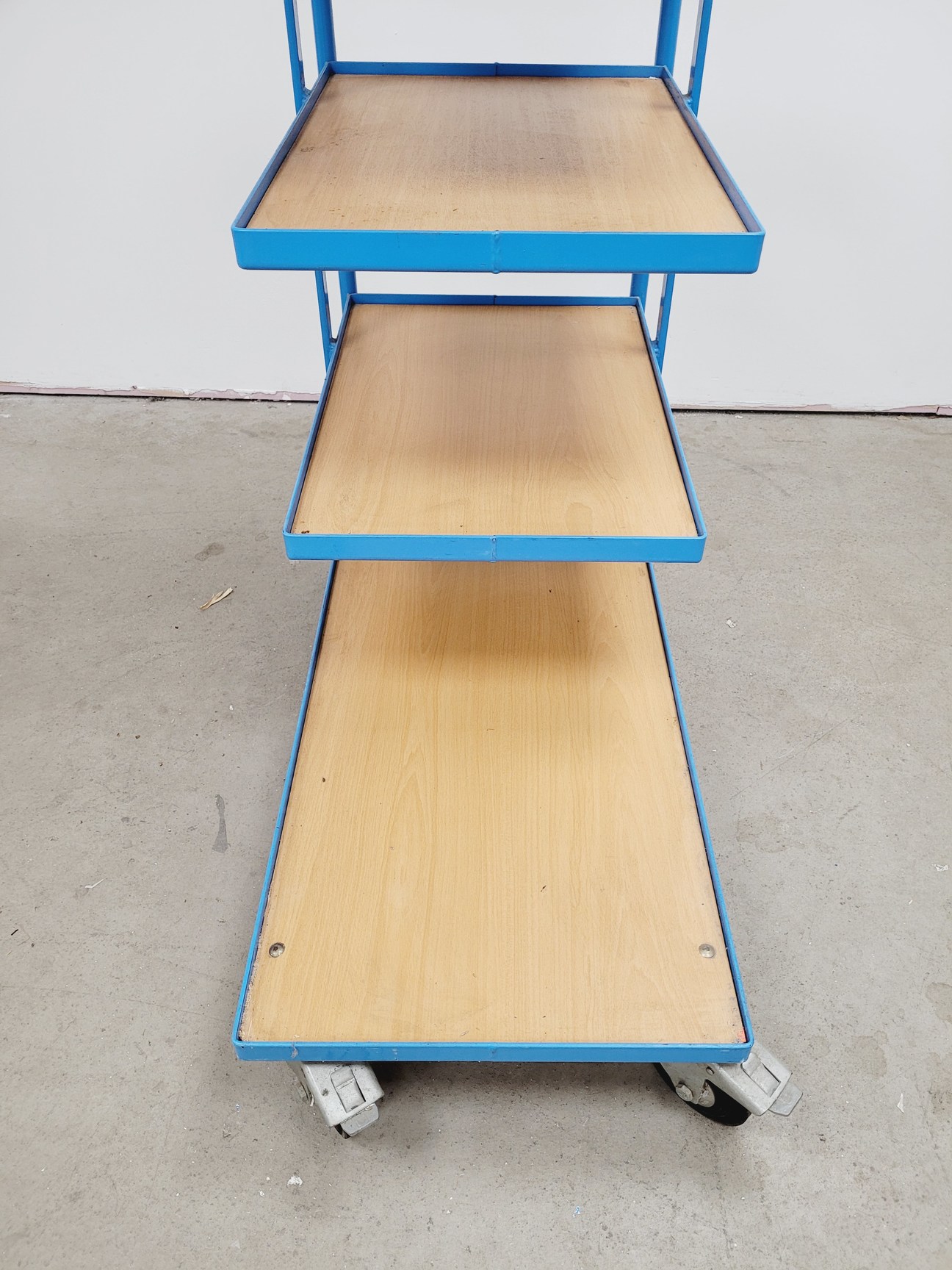 Image of Eurokraft Four-Tier Trolley  Max Weight 150kg