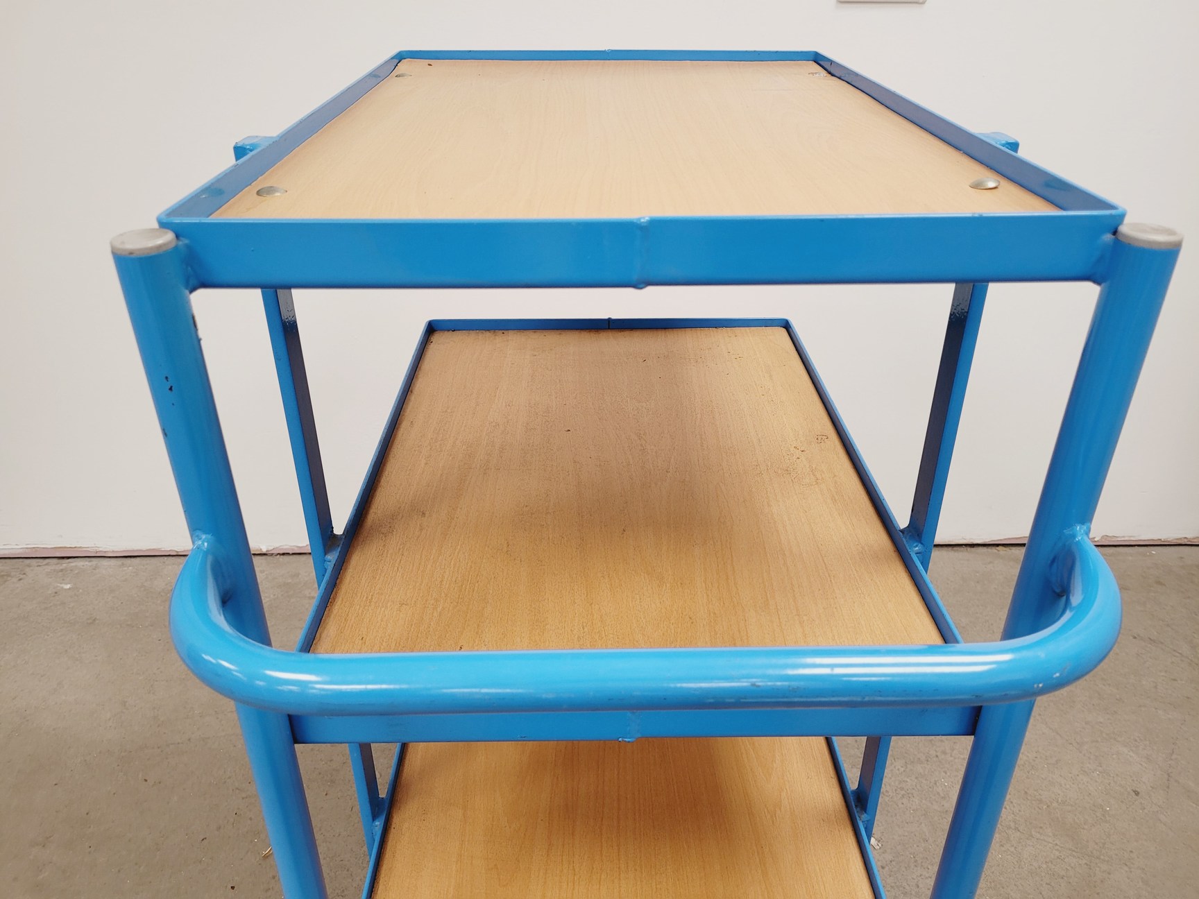 Image of Eurokraft Four-Tier Trolley  Max Weight 150kg
