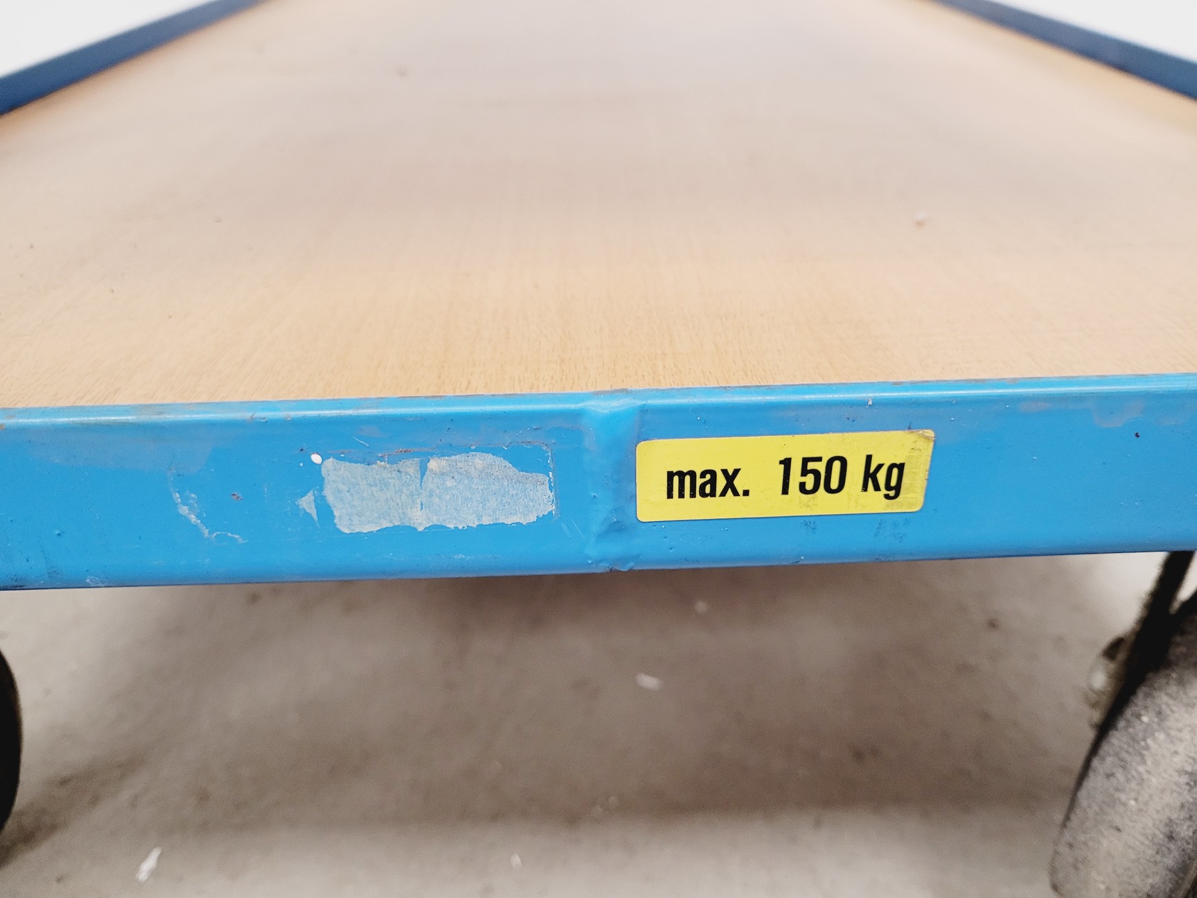 Image of Eurokraft Four-Tier Trolley  Max Weight 150kg