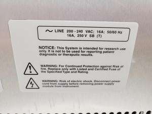 Thumbnail image of Applied Biosystems 7900HT Fast Real Time PCR System Part no. 4330966 Lab