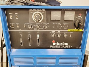 Thumbnail image of Interlas Syncrotig 375 AC/DC Gas Tungsten-Arc/Shielded Metal Arc TIG Welder