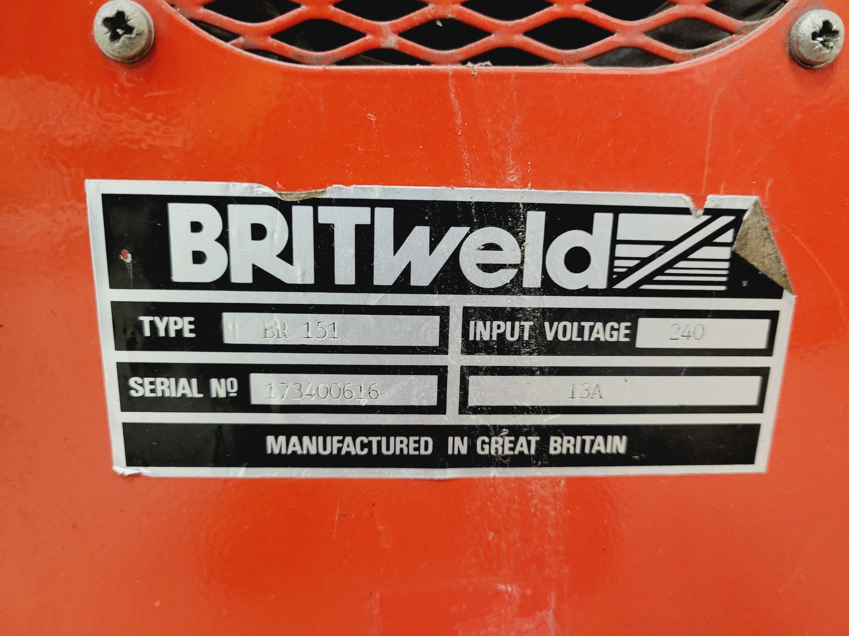 Image of Britweld Compact Single Phase Mig Welding Unit  Type - BR 151
