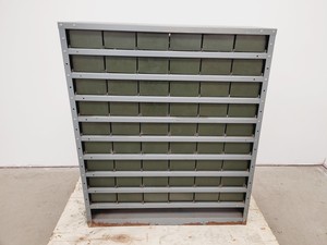 Thumbnail image of 3 x Sets of NC Brown Metal Drawer Component Small Parts Storage Units